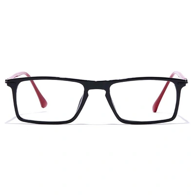 GRAVIATE by Coolwinks E12B7405 Glossy Black Full Frame Rectangle Eyeglasses for Men and Women