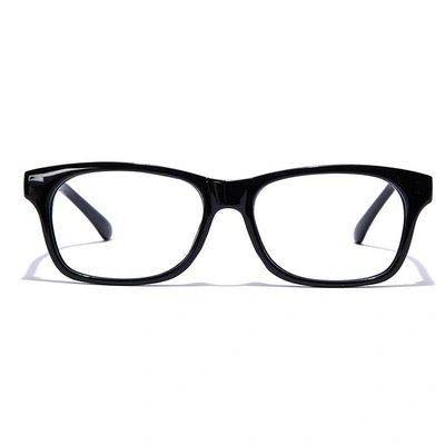 GRAVIATE by Coolwinks E12B7437 Glossy Black Full Frame Rectangle Eyeglasses for Men and Women