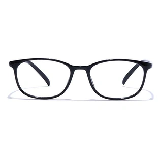 GRAVIATE by Coolwinks E12B7552 Glossy Black Full Frame Rectangle Eyeglasses for Men and Women