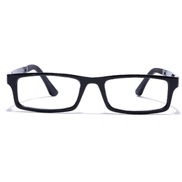 GRAVIATE by Coolwinks E12B7632 Glossy Black Full Frame Rectangle Eyeglasses for Men and Women