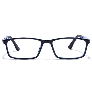 GRAVIATE by Coolwinks E12B7664 Glossy Black Full Frame Rectangle Eyeglasses for Men and Women