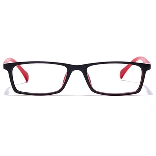 GRAVIATE by Coolwinks E12B7670 Matte Black Full Frame Rectangle Eyeglasses for Men and Women