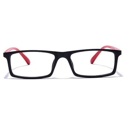 GRAVIATE by Coolwinks E12B7683 Matte Black Full Frame Rectangle Eyeglasses for Men and Women