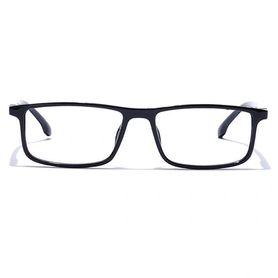 GRAVIATE by Coolwinks E12B7689 Glossy Black Full Frame Rectangle Eyeglasses for Men and Women