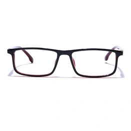 GRAVIATE by Coolwinks E12B7690 Glossy Black Full Frame Rectangle Eyeglasses for Men and Women