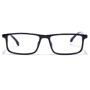 GRAVIATE by Coolwinks E12B7692 Glossy Black Full Frame Rectangle Eyeglasses for Men and Women