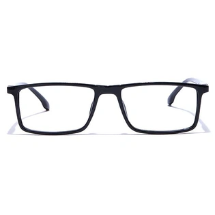 GRAVIATE by Coolwinks E12B7699 Glossy Black Full Frame Rectangle Eyeglasses for Men and Women