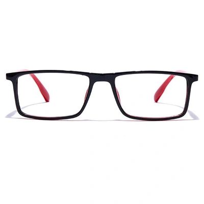 GRAVIATE by Coolwinks E12B7705 Glossy Black Full Frame Rectangle Eyeglasses for Men and Women