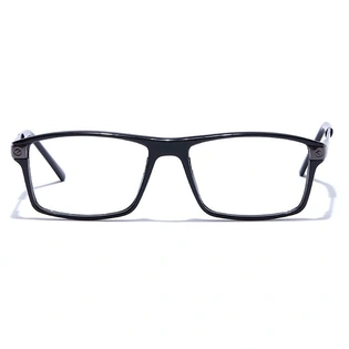 GRAVIATE by Coolwinks E12B7753 Glossy Black Full Frame Rectangle Eyeglasses for Men and Women