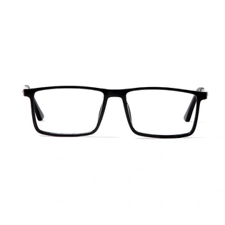 GRAVIATE by Coolwinks E12C5625 Glossy Black Full Frame Rectangle Eyeglasses for Men and Women