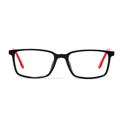 GRAVIATE by Coolwinks E12C5646 Glossy Black Full Frame Rectangle Eyeglasses for Men and Women