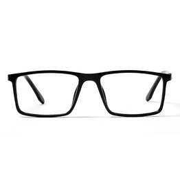 GRAVIATE by Coolwinks E12C5648 Glossy Black Full Frame Rectangle Eyeglasses for Men and Women