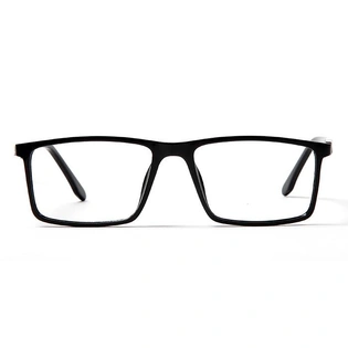 GRAVIATE by Coolwinks E12C5648 Glossy Black Full Frame Rectangle Eyeglasses for Men and Women