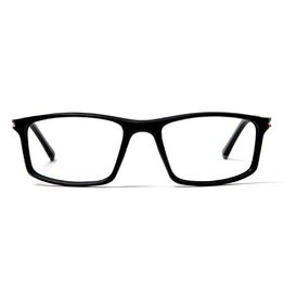 GRAVIATE by Coolwinks E12C5656 Matte Black Full Frame Rectangle Eyeglasses for Men and Women