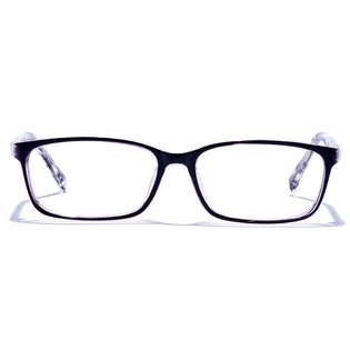 GRAVIATE by Coolwinks E12C6450 Glossy Black Full Frame Rectangle Eyeglasses for Men and Women