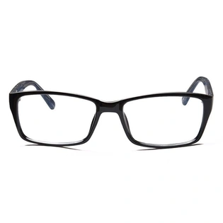 GRAVIATE by Coolwinks E12C6550 Glossy Black Full Frame Rectangle Eyeglasses for Men and Women