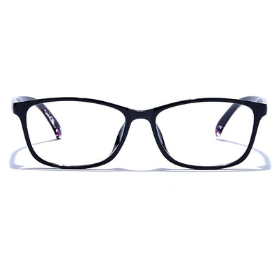 GRAVIATE by Coolwinks E12C6585 Glossy Black Full Frame Rectangle Eyeglasses for Men and Women