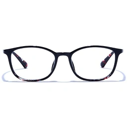 GRAVIATE by Coolwinks E12C6591 Glossy Black Full Frame Rectangle Eyeglasses for Men and Women