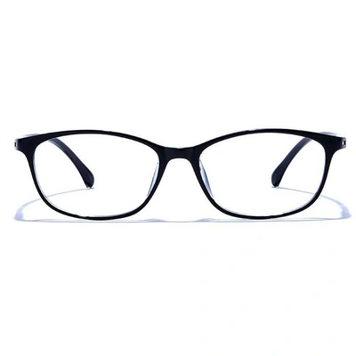 GRAVIATE by Coolwinks E12C6596 Glossy Black Full Frame Rectangle Eyeglasses for Men and Women