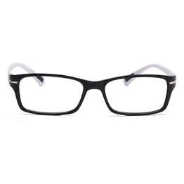 GRAVIATE by Coolwinks E12C6907 Matte Black Full Frame Rectangle Eyeglasses for Men and Women