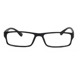 GRAVIATE by Coolwinks E12C6911 Matte Black Full Frame Rectangle Eyeglasses for Men and Women