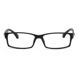 GRAVIATE by Coolwinks E12C6913 Matte Black Full Frame Rectangle Eyeglasses for Men and Women