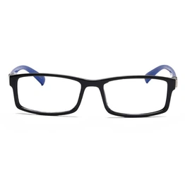 GRAVIATE by Coolwinks E12C6914 Glossy Black Full Frame Rectangle Eyeglasses for Men and Women