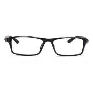 GRAVIATE by Coolwinks E12C6921 Glossy Black Full Frame Rectangle Eyeglasses for Men and Women