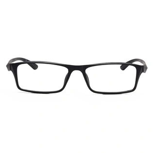 GRAVIATE by Coolwinks E12C6923 Matte Black Full Frame Rectangle Eyeglasses for Men and Women