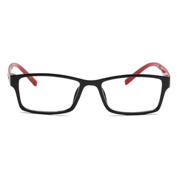 GRAVIATE by Coolwinks E12C6926 Glossy Black Full Frame Rectangle Eyeglasses for Men and Women