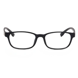 GRAVIATE by Coolwinks E12C6932 Matte Black Full Frame Rectangle Eyeglasses for Men and Women