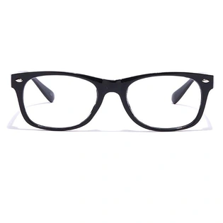 GRAVIATE by Coolwinks E12C6961 Glossy Black Full Frame Rectangle Eyeglasses for Men and Women