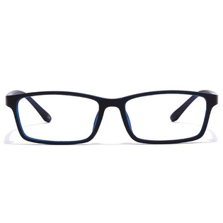 GRAVIATE by Coolwinks E12C6964 Matte Black Full Frame Rectangle Eyeglasses for Men and Women