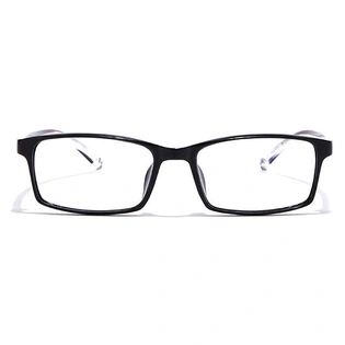 GRAVIATE by Coolwinks E12C6970 Glossy Black Full Frame Rectangle Eyeglasses for Men and Women