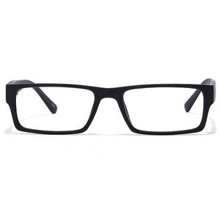 GRAVIATE by Coolwinks E12C6990 Matte Black Full Frame Rectangle Eyeglasses for Men and Women