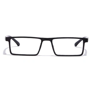 GRAVIATE by Coolwinks E12C7073 Matte Black Full Frame Rectangle Eyeglasses for Men and Women