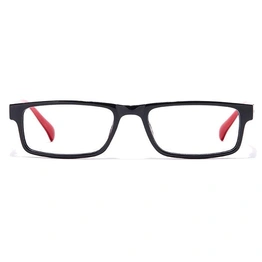 GRAVIATE by Coolwinks E12C7230 Glossy Black Full Frame Rectangle Eyeglasses for Men and Women