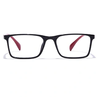 GRAVIATE by Coolwinks E12C7359 Glossy Black Full Frame Rectangle Eyeglasses for Men and Women