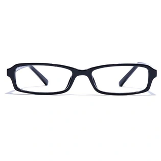 GRAVIATE by Coolwinks E12C7432 Glossy Black Full Frame Rectangle Eyeglasses for Men and Women