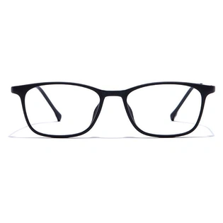 GRAVIATE by Coolwinks E12C7454 Matte Black Full Frame Rectangle Eyeglasses for Men and Women