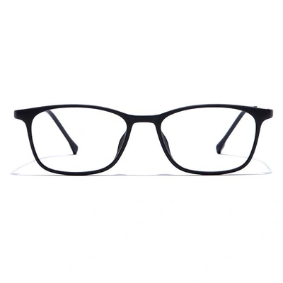 GRAVIATE by Coolwinks E12C7454 Matte Black Full Frame Rectangle Eyeglasses for Men and Women