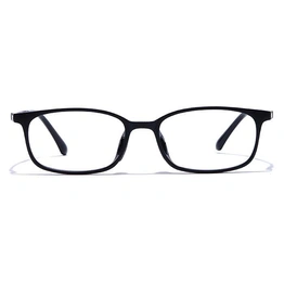 GRAVIATE by Coolwinks E12C7458 Matte Black Full Frame Rectangle Eyeglasses for Men and Women