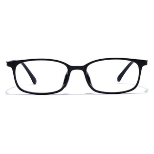 GRAVIATE by Coolwinks E12C7458 Matte Black Full Frame Rectangle Eyeglasses for Men and Women