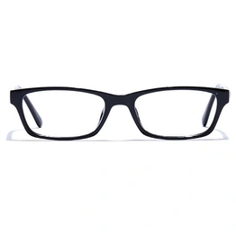 GRAVIATE by Coolwinks E12C7499 Glossy Black Full Frame Rectangle Eyeglasses for Men and Women