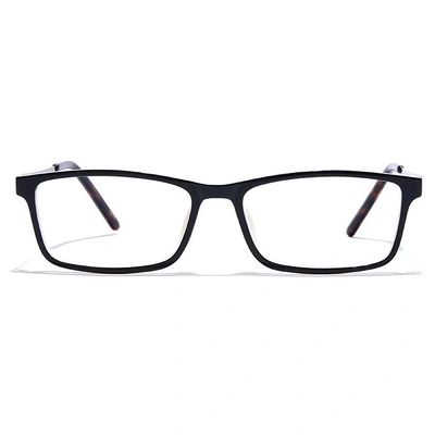 GRAVIATE by Coolwinks E12C7528 Glossy Black Full Frame Rectangle Eyeglasses for Men and Women