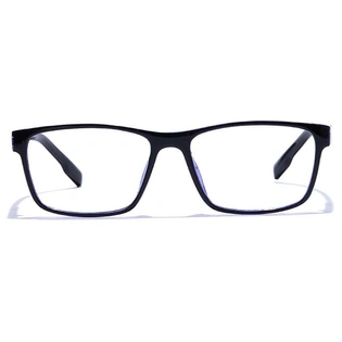 GRAVIATE by Coolwinks E12C7551 Glossy Black Full Frame Rectangle Eyeglasses for Men and Women