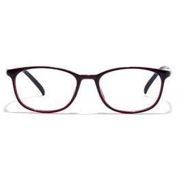 GRAVIATE by Coolwinks E12C7552 Glossy Black Full Frame Rectangle Eyeglasses for Men and Women