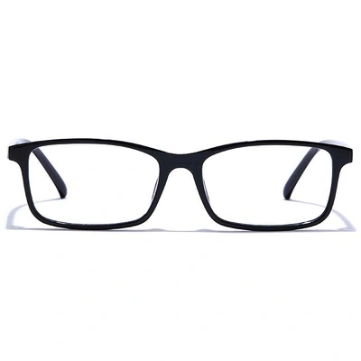 GRAVIATE by Coolwinks E12C7569 Glossy Black Full Frame Rectangle Eyeglasses for Men and Women