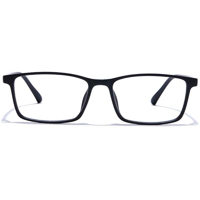 GRAVIATE by Coolwinks E12C7573 Matte Black Full Frame Rectangle Eyeglasses for Men and Women