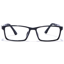 GRAVIATE by Coolwinks E12C7636 Glossy Black Full Frame Rectangle Eyeglasses for Men and Women